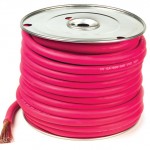 Red 50' Battery 1/0 Gauge Cable