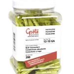 Heat Shrinkable Butt Connectors - Polyolefin, 12 - 10 Gauge, 200pk