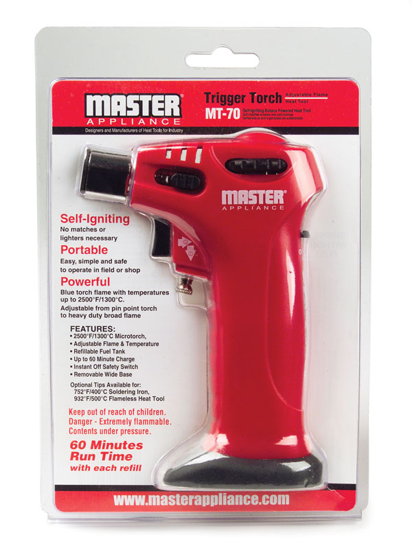 836525 Hands Free Heat Tool Butane Heat Torch