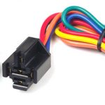 5 Pin Relay & Pigtail Assembly With Mounting Bracket