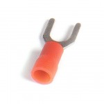 Vinyl Spade Terminals, 22 - 16 Gauge, #8 -10 Stud Size, 15pk