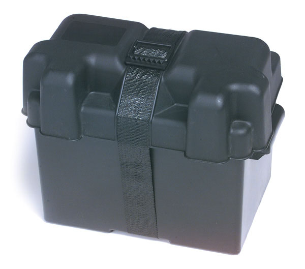 Grote Industries - 84-9424 – Automotive, Light Truck, Marine & RV Battery Box, 24 Black