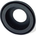 45º Angled Beveled-Edge Mounting Grommet, Open Grommet