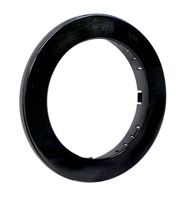 Grote Industries - 93552 – Snap-In Theft-Resistant Flange For 4″ Round LED Lights, Black