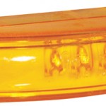 supernova 3 center thin line dual intensity led clearance marker light yellow