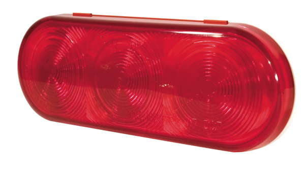 Grote Industries - 54172 – Grote Select™ Oval LED Stop Tail Turn Light, Female Pin, Red