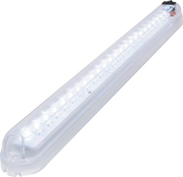 Grote Industries - 60591 – LED Slimlite Courtesy Light, w/ Switch, 12V, Clear
