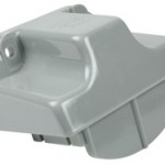 License Light Mounting Bracket, Gray