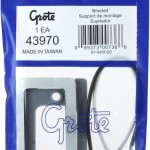 Bracket For Small Rectangular Lights, Gray Kit