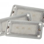 LED Whitelight Courtesy Flush Mount Interior Lights.