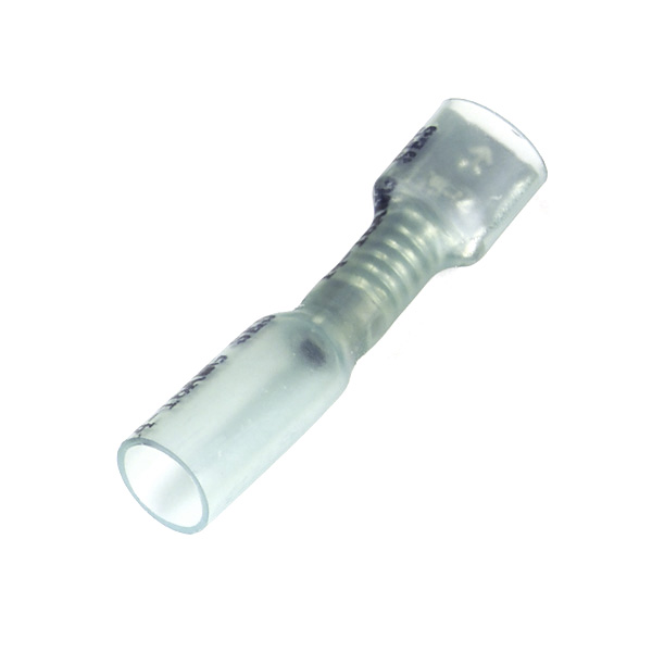 Grote Industries - 83-1953 – Crimp Solder & Seal Quick Disconnects, 16 – 14 Gauge, .250″ Stud Size FI, 25pk, Female
