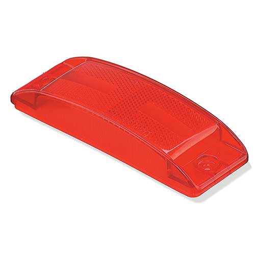 Grote Industries - 92172 – Clearance Marker Replacement Lens, Field Resalable, Red