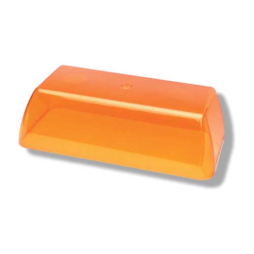 Grote Industries - 92883 – Warning & Hazard Replacement Lens, 15″ Rotating Mini-Bar, Yellow
