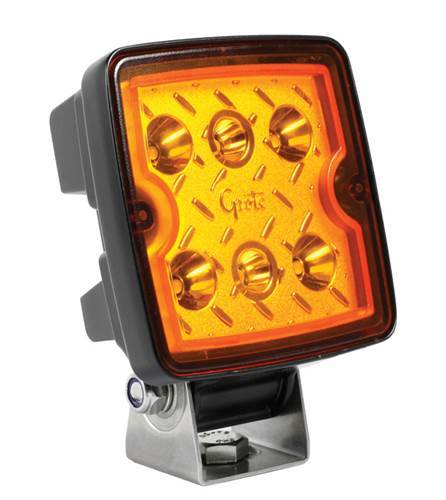 Grote Industries - 63E23 – Trilliant® Cube LED Work Light, 1200 Lumen, 10V/24V, Flood