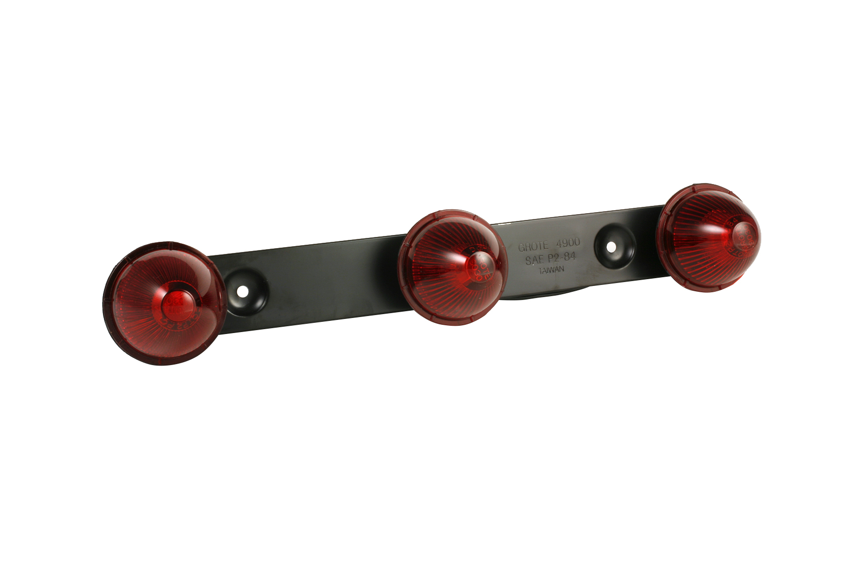 Grote Industries - 49002 – Beehive Type Light Bar, Red