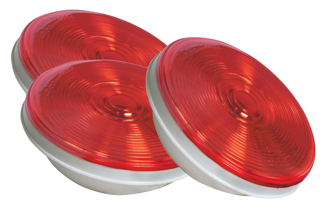 52922-3 – 4″ Economy Stop Tail Turn Light, Red, Bulk Pack