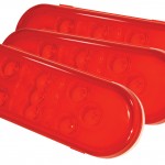 Luces LED ovaladas de frenado/traseras/direccionales