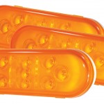 9 Diode Oval LED Stop Tail Turn Lights