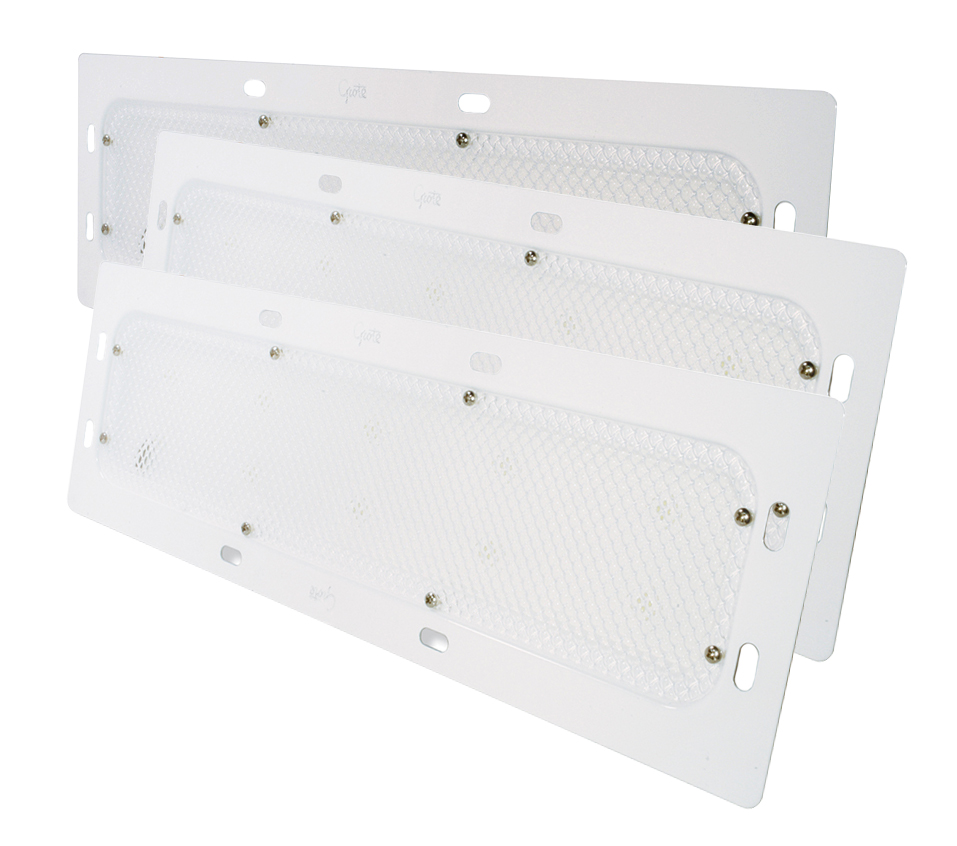 Grote Industries - 61611-3 – LED WhiteLight™ Recessed Mount 18″ Dome Light, High Output, 18 Diodes, 1200 Lumens, White, Bulk Pack