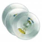 torsion mount ii round dome light female pin white bulk pack