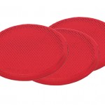 Red Round Stick-On Reflector Bulk Pack