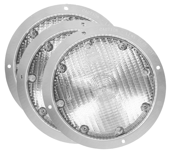 Grote Industries - 63061-3 – Semi-Recessed Utility Light, Clear, Bulk Pack