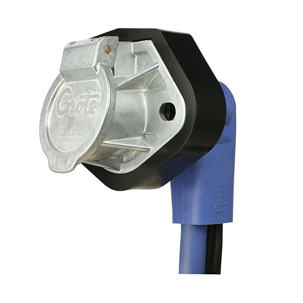 Grote Industries - 87210 – Ultra Seal G7 90 degree Plug & Receptacle with 7-way Female