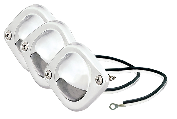 Grote Industries - G6261-3 – Hi Count® LED Courtesy Light, Steel, Bulk Pack