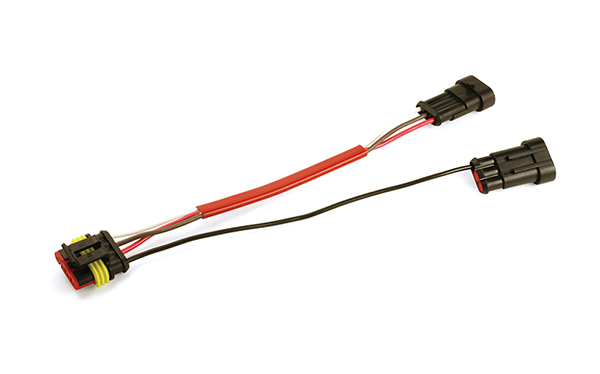 Grote Industries - 66865 – Hard-Shell Connector Pigtail, Hard Shell, 4-in-1 Connector