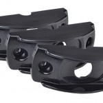 Surface Mount Bracket For MicroNova® Or MicroNova® Dot, Oval Mini Marker, Black, Bulk Pack