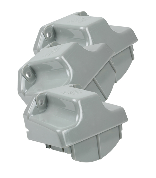 Grote Industries - 43960-3 – License Light Mounting Bracket, Gray, Bulk Pack
