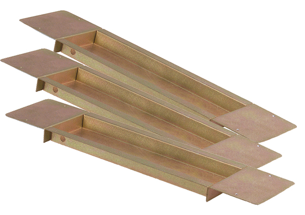 Grote Industries - 43540-3 – Recessed Fluorescent Light Pan, Recessed Pan, Bulk Pack