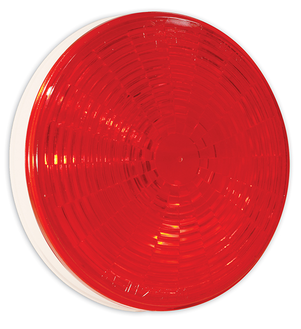 Grote Industries - 54292 – SuperNova® 4″ NexGen™ LED Stop Tail Turn Light, Grommet Mount, Hard Shell, Red, Multi-Volt