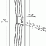 Drawing of LED Fairing Light