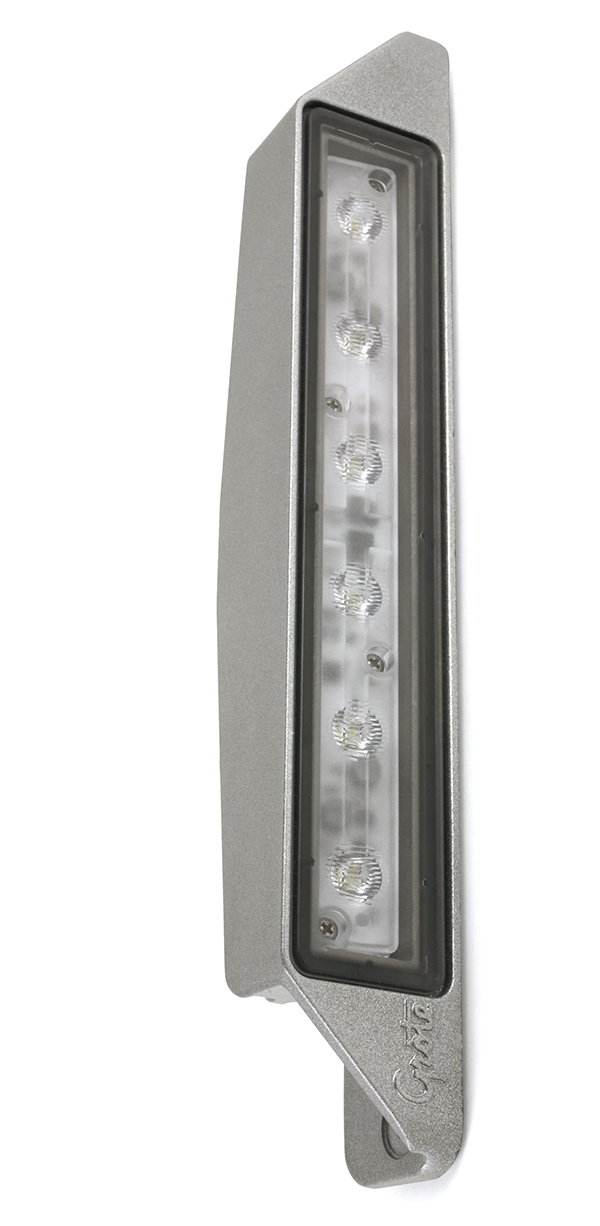 Grote Industries - 64M21-5 – LED Fairing Light, 1000 Raw Lumens, Bi-Voltage, Gray