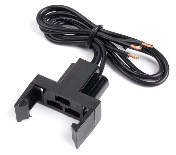 Grote Industries - 84-1036 – Dimmer Switch Assembly, With Locking Ears, Black, 18 Gauge, 12″ Wire Length