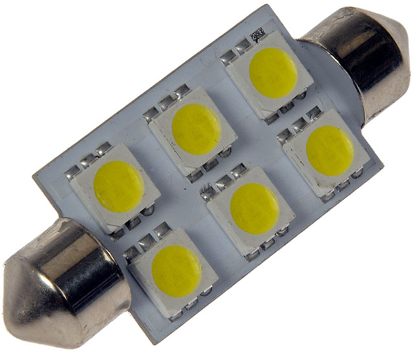 Grote Industries - 94781-5 – Replacement LED Bulb, White, Festoon Base, 1.44W