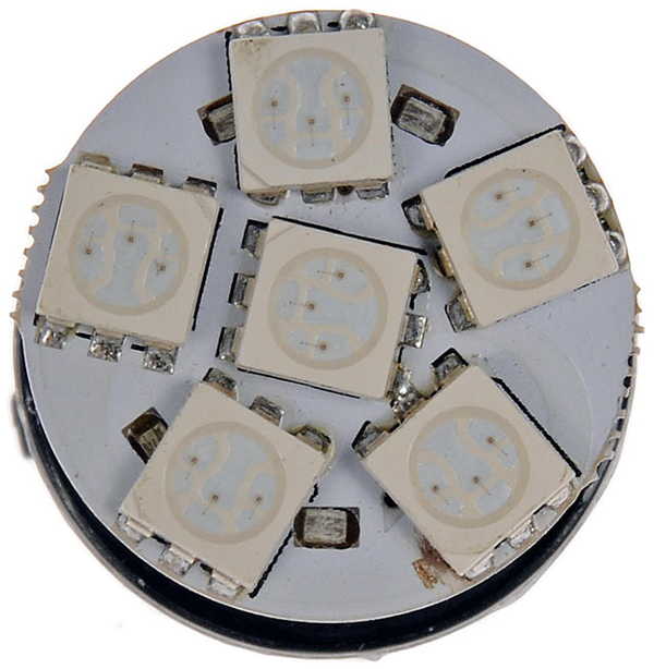 Grote Industries - 94852-4 – Replacement LED Bulb, Red, Wedge Base, 4.8W