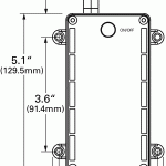 LED Light Strip Battery Box