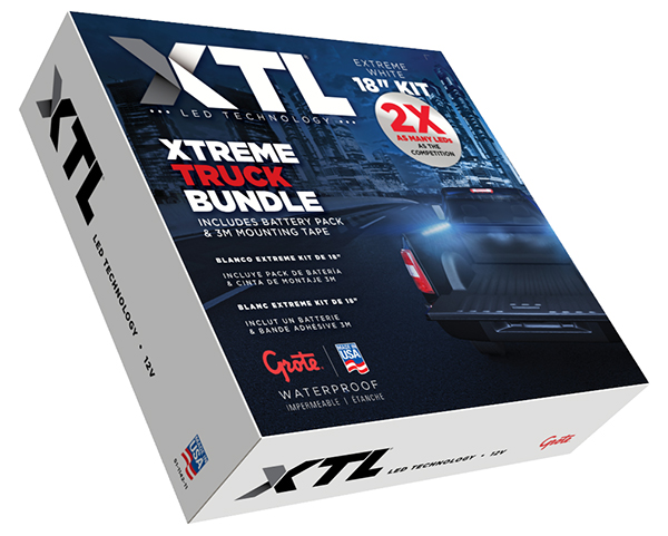Grote Industries - 61K61 – XTL LED Technology, Task Light Kit, Extreme Truck Bundle Kit