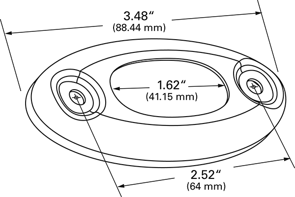 Grote Industries - 42343 – Stainless Steel Bezel for MicroNova® LED Clearance Marker Lights