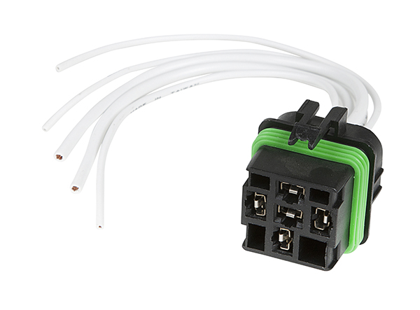 Grote Industries - 84-1078 – 5 Pin Relay Pigtail, 12 Gauge, 12″ Wire Length