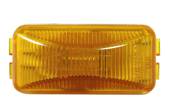 Grote Industries - MKR4720Y-PG – Choice Line Signal Lighting, Sealed Rectangular Clearance Marker Light, Incandescent, Yellow