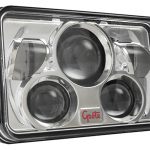 LED Headlight with combined high beam and low beam