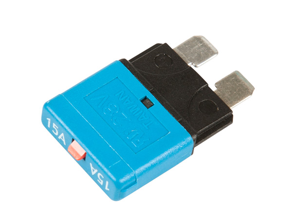 Grote Industries - 82-2356 – Standard Blade Circuit Breaker, Blue, 15 Amp