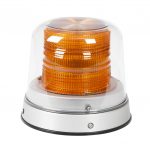Amber LED Beacon with Clear Dome