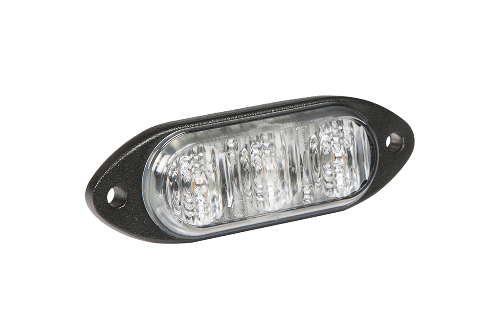 Grote Industries - 78162 – 3 Diode LED Directional Light, Class I, Surface Mount, Red