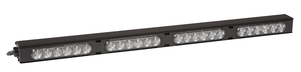 Grote Industries - 78370 – 20″ LED Traffic Warning Stick, 4 Module, Amber