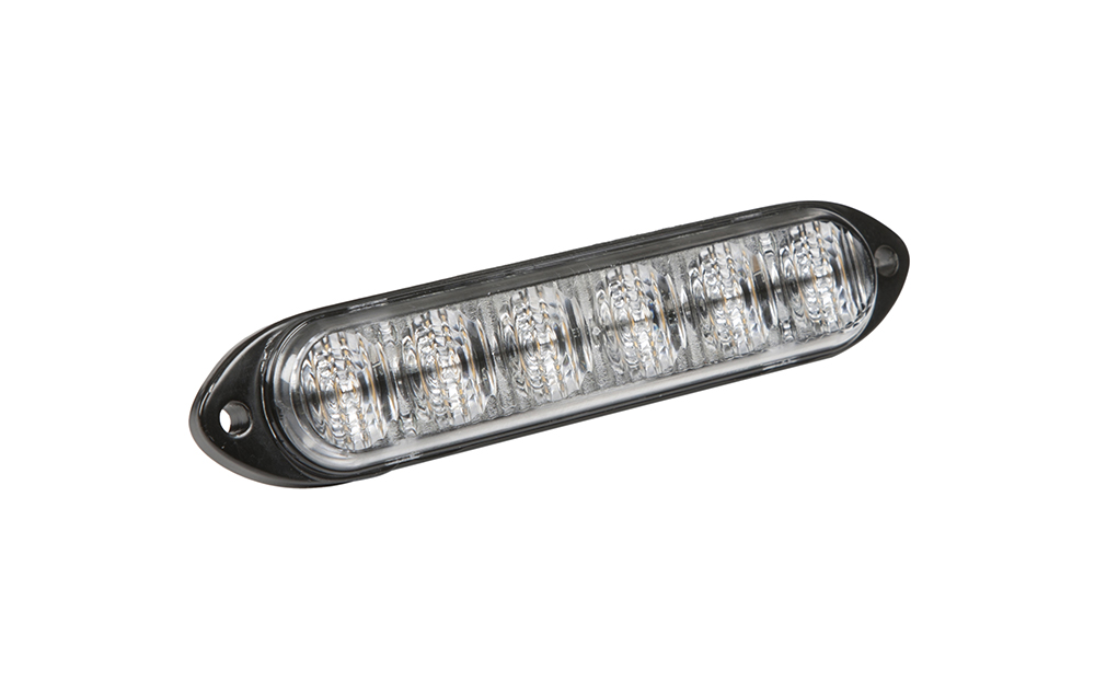 Grote Industries - 78460 – 6 Diode LED Directional Light, Class II, Surface Mount, Amber/White