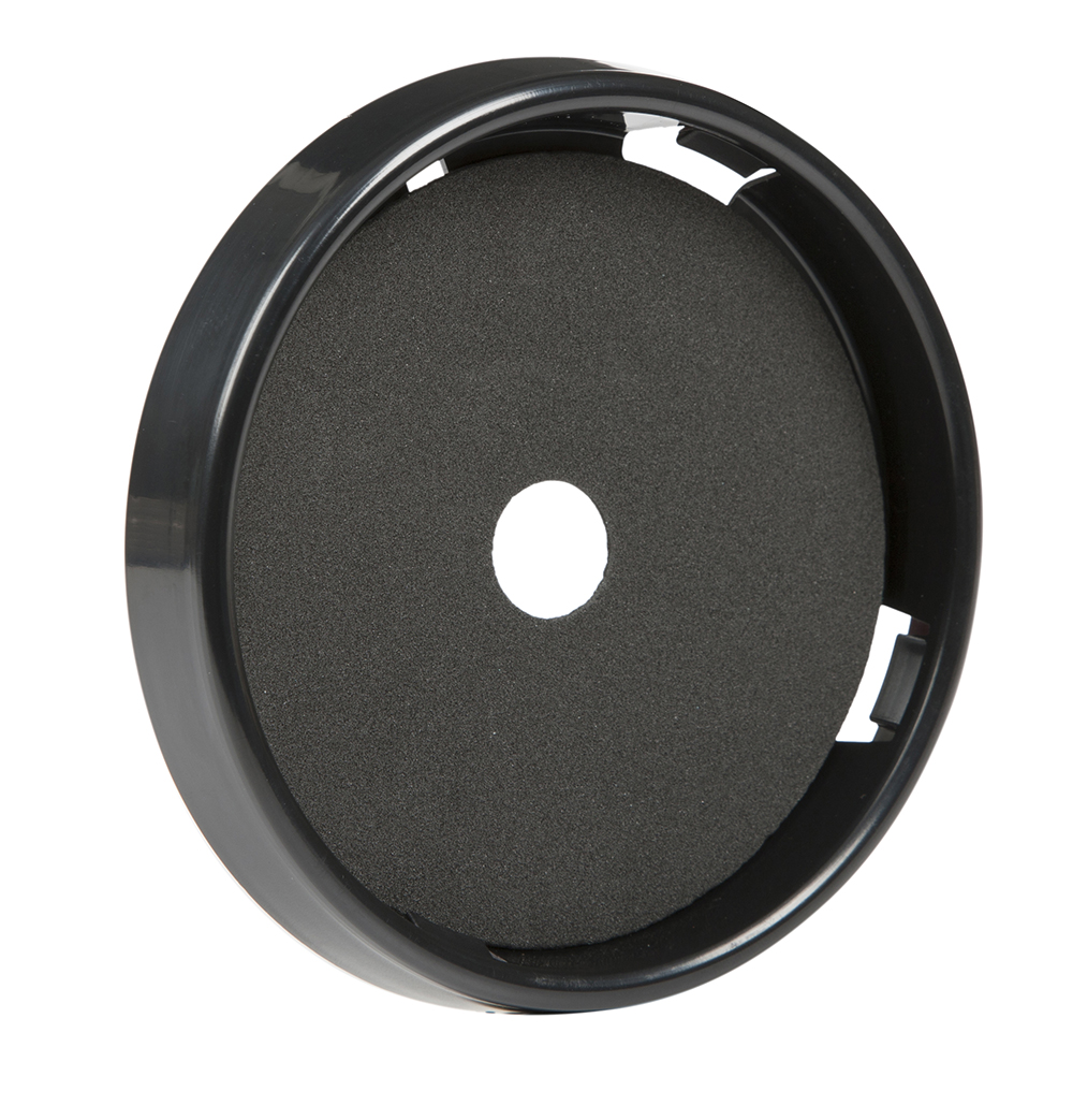 Grote Industries - 98420 – 4″ Round Black Surface Mount Bezel